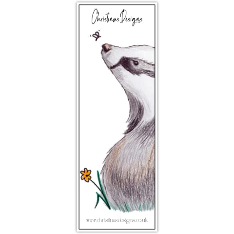 Badger Bookmark