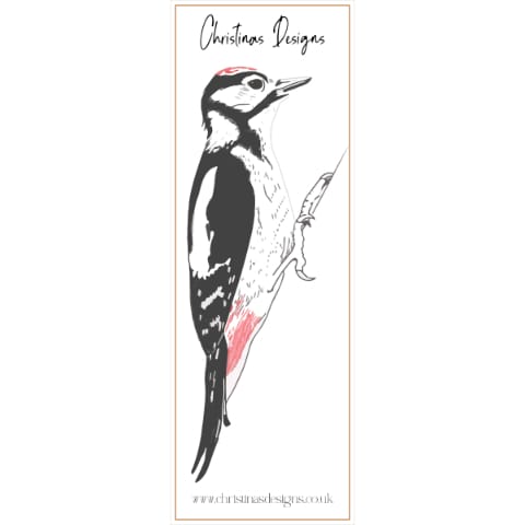 Woodpecker Bookmark